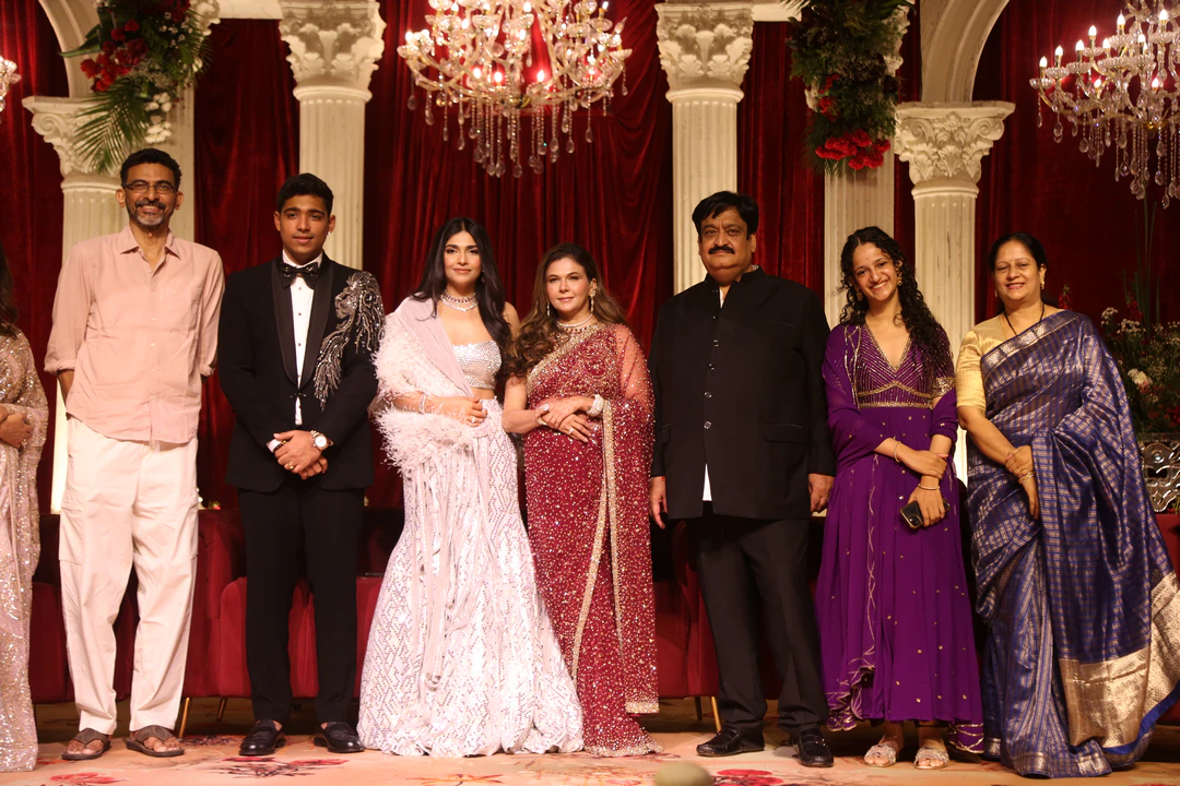 simran krish wedding reception Photos